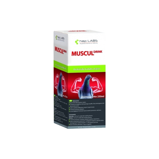 HapLabs Muscul Drink 250ml - doskonały budulec mięśni